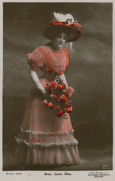 Miss Edna May - English Photographer